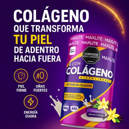 Colágeno MaxLite Vital Rejuvenece tu Cuerpo
